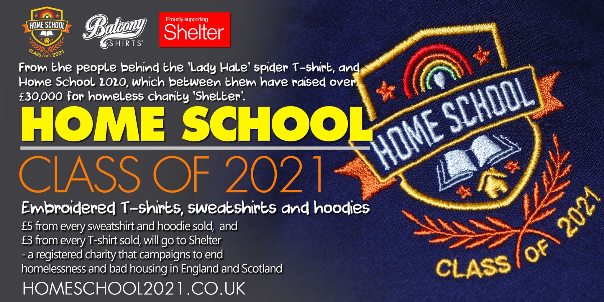 Homeschool Jumpers in aid of Shelter