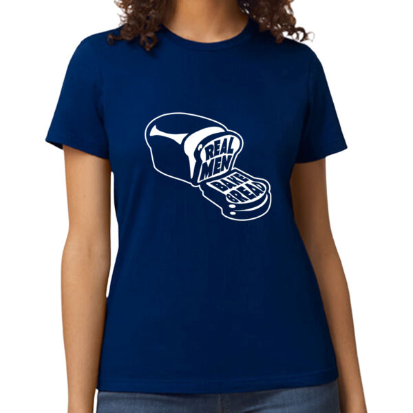 Real Men Bake Bread Women's T Shirt Thumbnail