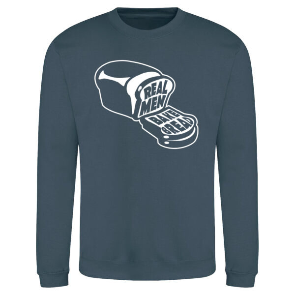 Real Men Bake Bread Unisex Sweatshirt Thumbnail