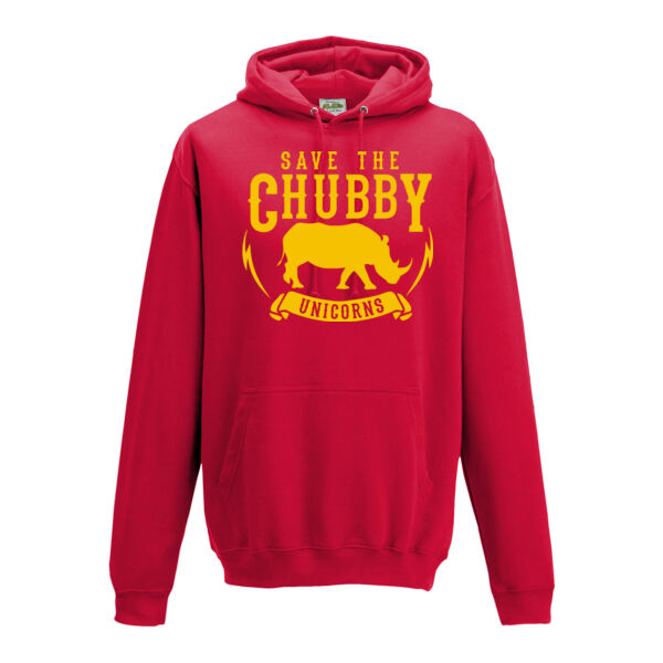 Save The Chubby Unicorns Unisex Hoodie Thumbnail