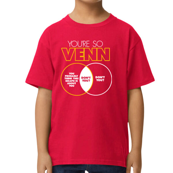 You're So Venn Kid's T Shirt Thumbnail